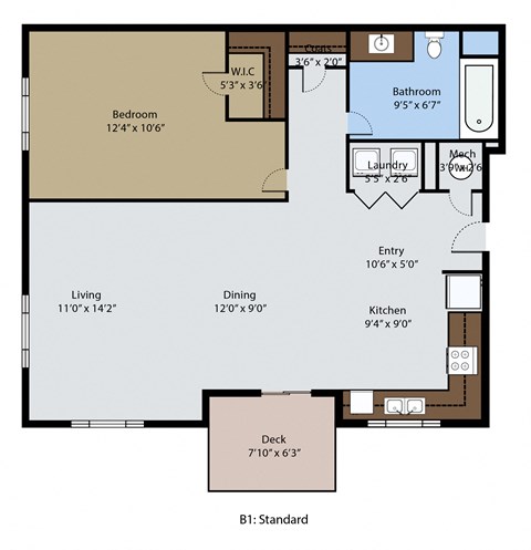 451 14th Street Studio-3 Beds Apartment for Rent - Photo Gallery 24